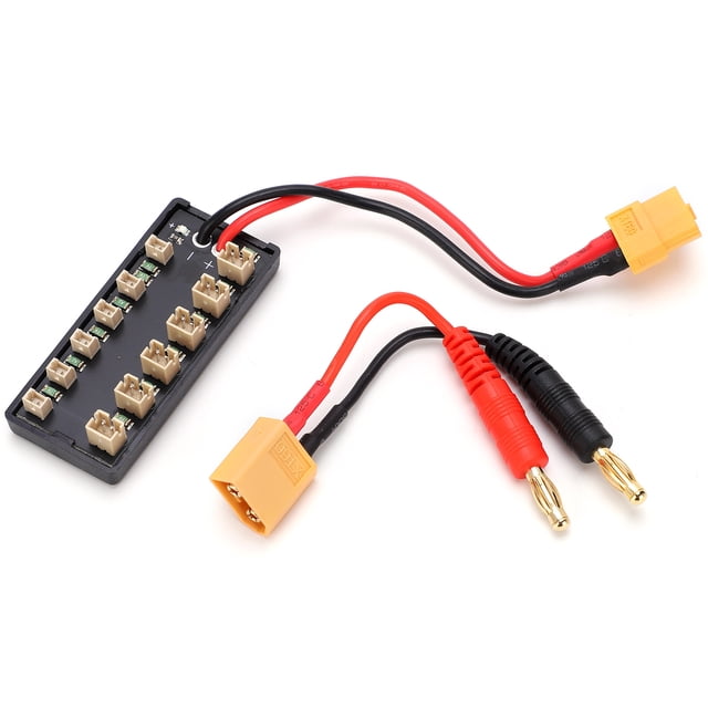 Placa de carga de batería de litio B6 PH2.0 1S 3,7 V 7,4 V RC componentes de placa de conexión paralela