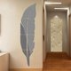 thumbnail image 5 of Billuyoard Pegatina de pared de espejo 3D, calcomanía de pared de plumas impermeable, arte para sala de estar, dormitorio, decoración del hogar, Decoración del hogar 4# Billuyoard HA002133-12, 5 of 6