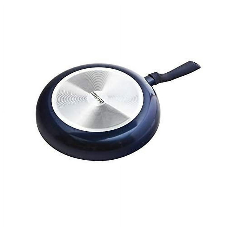 IMUSA IMUSA PTFE Nonstick Speckled Blue Stone Finish Saute Pan with Soft  Touch Handle 12 Inch, Blue - IMUSA
