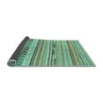 thumbnail image 2 of Ahgly Company Indoor Rectangle Abstract Light Blue Modern Area Rugs, 8' x 12', 2 of 4
