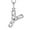 Y Pendant, variant on Polki Diamond Initial Necklaces for Women in 925 Sterling Silver Platinum Plated Size 20"- H Letter Necklace I4 Clarity Jewelry Anniversary Wedding Unique Christmas Gifts