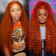 thumbnail image 1 of Peluca LRV Ginger Deep Wave, 28 pulgadas, cabello humano, 13 x 4 pulgadas, encaje HD, 180%, 1 of 6