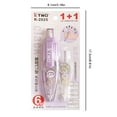 thumbnail image 2 of Correction Tape under $5! Xqxayjr Pen-Style Correction Tape, Refillable White Out Tape, Portable Correction Pen for Office, Press-Type Correction Tape Applicator, 2 of 9
