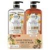 Herbal Essences bio:renew White Grapefruit & Mosa Mint Naked Volume Shampoo and Conditioner Bundle Pack