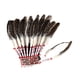thumbnail image 4 of Tocado de plumas de jefe para adultos, ideal para cosplay, disfraces y actuaciones en escenario., 4 of 8