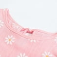 thumbnail image 5 of Xihbxyly Fall Baby Girl Dresses Toddler Kids Baby Girls Floral Print Casual A-Line Twirly Dress Party Princess Long Sleeve Dress for Baby, 5 of 6