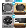thumbnail image 4 of Rotating Metal Spice Rack, Used For Cabinets, Counters, Closets, Kitchen Or Pantry Tables, 4 of 5