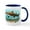 White/Navy Inside, variant on CafePress - Sand Tiger Shark Mug - 11 oz Ceramic Mug - Novelty Coffee Tea Cup