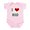 Petal Pink, variant on CafePress - I Love RIO Infant Bodysuit - Baby Light Bodysuit, Size Newborn - 24 Months