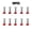 10pcs 3*4mm, variant on PASILI Fishing Rig Slider Beads With Swivels Perfect For Sea And Freshwater Fishing Including Pulley Systems And Marker Floats