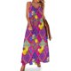thumbnail image 1 of Azulejos mosaicos colcha mayólica portuguesa limones cítricos. Vestido sin mangas vestidos de fiesta para mujer vestido de fiesta de lujo para mujer, 1 of 7