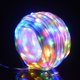 thumbnail image 4 of Guirnalda de luces LED de 10 m con control remoto, funciona con pilas, para Navidad, exteriores, bodas, fiestas, vacaciones, 4 of 5