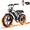 gray, variant on 1500W Electric Bike for Adults, 48V 15.6AH Removable Battery, 28MPH & Full Suspension & 20X4" Fat Tire E-bike, UL2849 Mountain Bike with Long Seat