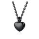 thumbnail image 1 of Collar de urna de cremación para mujeres y hombres, colgante de recuerdo de cenizas de acero inoxidable, collar conmemorativo de corazón pequeño, cremación, 1 of 5