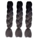 thumbnail image 1 of Pelucas con flequillo para mujer, peluca ondulada suelta, 1 pieza, nueva moda, pelucas de fiesta onduladas con trenza larga degradada para mujer, peluca L, 1 of 3