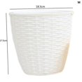 thumbnail image 1 of Brick Pattern Flowerpot Imitation Metal Plastic Flower Pot Square And Tall Type For Gardening Potted Plants Fu, 1 of 1