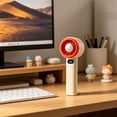 thumbnail image 5 of Handheld Fan Digital Display High-Rate 7.48 Inches, Usb Rechargeable Portable Powerful Wind for Outdoor Use, 5 of 8