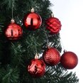 Red Shatterproof Christmas Ball Ornaments, 2.29 in, 26 Count, by Holiday Time