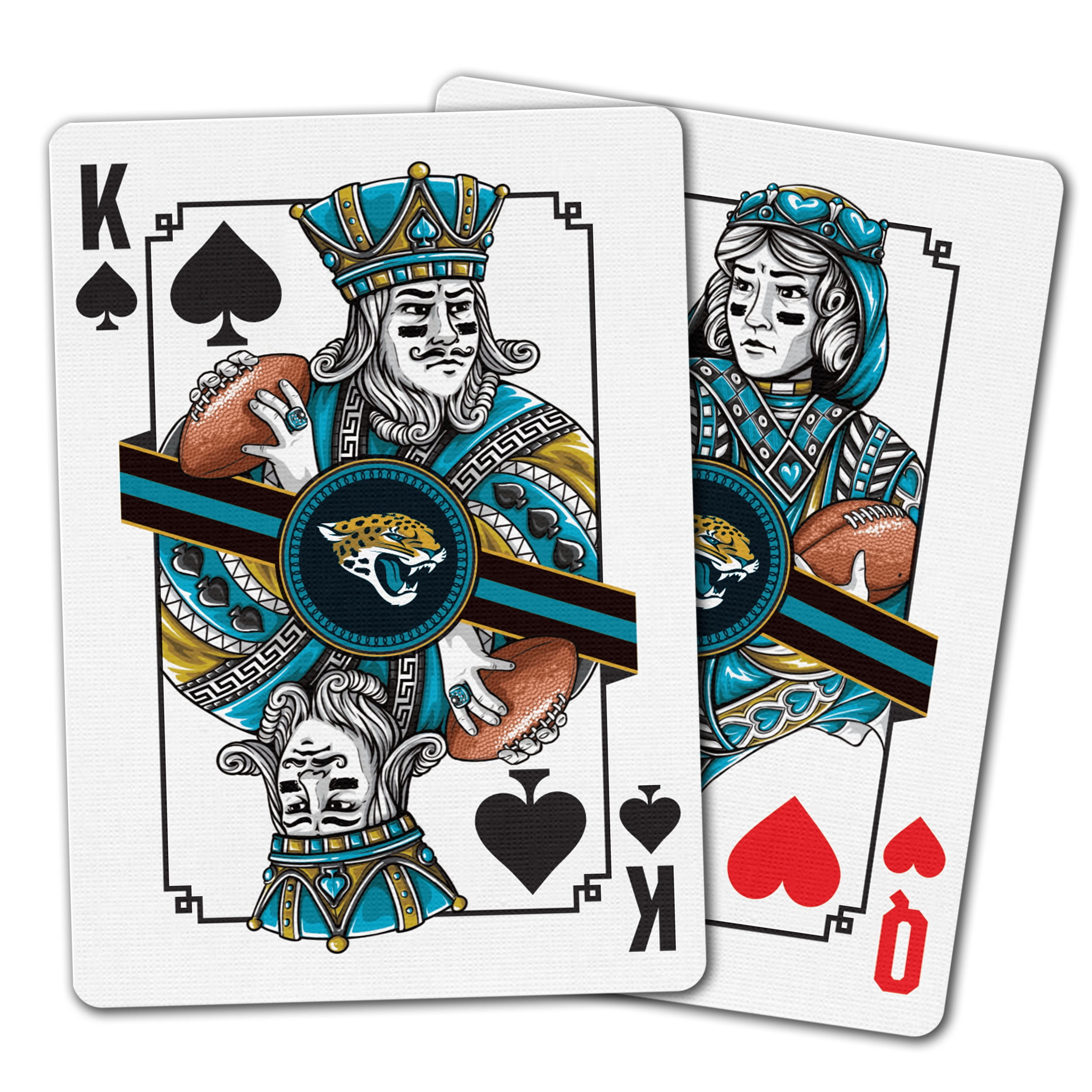 YouTheFan NFL Jacksonville Jaguars Classic Series Playing Cards