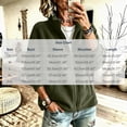 thumbnail image 4 of Fleece Jacket for Women Fashion Casual Cozy Solid Color Long-Sleeve Outerwear for Fall Winter Casual Wear, 4 of 9