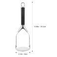 thumbnail image 2 of 1pc Stainless Steel Potato Masher Manual Mud Press Tool Thickening Potato Ricer, 2 of 9