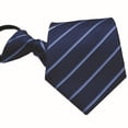 thumbnail image 1 of Versión de corbata informal con cremallera fácil de tirar para hombre, corbata formal cómoda y relajada, 1 of 1