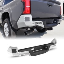 Rear Bumper Fit for 2024 2025 Toyota Tacoma,Back Bumper Heavy Duty Offroad Bumper