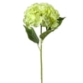 thumbnail image 2 of Faux Floral Stem, Artificial Hydrangea with Silk Petals and Lifelike Foliage, 23.62 Inch Light Green Flower for Vase Home Decor, 2 of 7