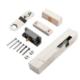 thumbnail image 4 of automático Amortiguador de puerta Cierre silencioso Resistente Protege las cerraduras de Accesorio de aleación de zinc para L, 4 of 8