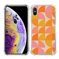 thumbnail image 4 of Orange Yellow Shapes Case Compatible with iPhone X iPhone Xs,Unique Trendy Design TPU Bumper Cover Case, 4 of 5