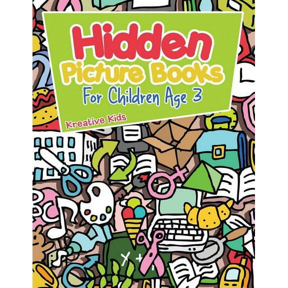 Hidden Picture Books For Children Age 3 (Paperback)