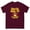 Maroon, variant on Harris Walz 2024 For A Brighter Tomorrow Retro Sun Unisex Adult T-Shirt, Kamala for President (Maroon, S)