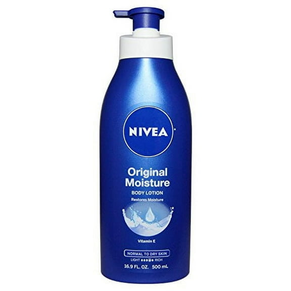 2 Pack - NIVEA Original Moisture Lotion 16.9 oz Each