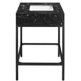 thumbnail image 6 of Meridian Furniture Marmo Black Engineered Stone Bathroom Vanity, 6 of 9