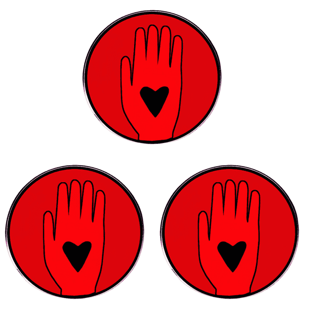 Pin Concientización Sobre La para Hombres Y Mujeres Insignia Decorativa Solapa Oración Por (con Borde)