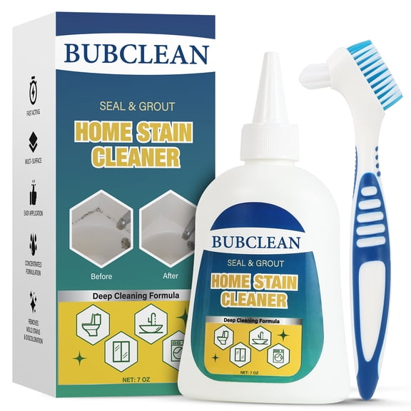 HOME STAIN CLEANER GEL – 220g Deep Cleaning Gel for Tile Gaps, Washing Machine Seals, Fridge Rubber, Wall & Shower Stains – Household Cleaning Solution for Bathroom, Kitchen, Laundry Room