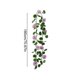 thumbnail image 3 of Guirnalda de flores de seda multicapa con hojas de peonía y begonia para colgar en la pared, ocultar el techo y como elemento decorativo verde: enredadera floral artificial para bodas y decoración, 3 of 6