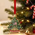 thumbnail image 4 of Christmas Ornaments,250 Anniversary Usa Merchandise,Vintage Christmas Tree Decorations,Personalized 250 Ornament Patriotic Christmas Ornaments,Hanging Decorations With 250 Design 3.15 Inch, 4 of 7