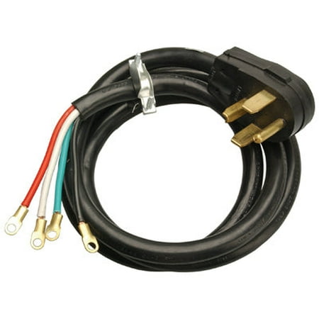 

Master Electrician 09156Me Round Dryer Power Supply Cord 6 10/4 Black