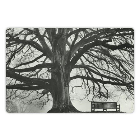 

Pratyus Tin Wall Art Decor Tree Branches Theme Home Bars Decor 12x8Inches