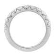 thumbnail image 5 of Unique Moments 1 ct Lab Grown Diamond Wedding Band in 14K White Gold, 5 of 5