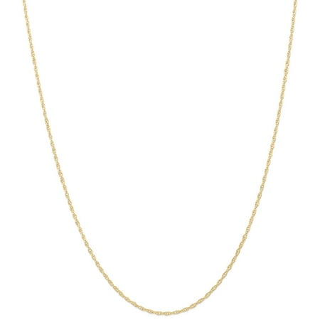 Gold Mens Robe - ICE CARATS 14kt Yellow Gold 1.35mm Carded Cable Link Rope Chain Necklace 18 Inch Pendant Charm Fine Jewelry Ideal Gifts For Women Gift Set From Heart
