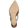 thumbnail image 6 of Journee Womens Lunna Mules Mid Stiletto Pointed Toe Evening Pumps, Widths Available, 6 of 10