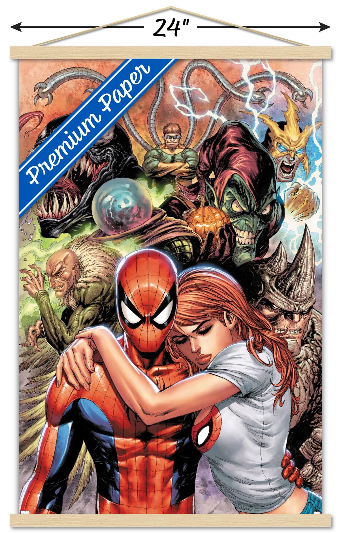 Marvel Comics - The Sinister Six - Amazing Spider-Man: Renew Your Vows #1  Wall Poster, 22.375