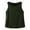 Army Green, variant on LYHaoo Kids Girls Crewneck Solid Basic Tank Tops Sleeveless Casual Top With Pocket Summer Casual Sizes 13-14 Years Blue