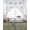 Blue, variant on Pink Blue Flower Swag Valances for Windows, Small Curtains Drapes, Spring Watercolor Floral Plant Textured Kitchen Window Curtains Over Sink Window Treatment Valance for Bedroom/Bathroom 56"x36"