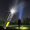 Black, variant on Portable Mini LED Flashlight | Zoom Telescopic Torch with COB Side Lamp | 5W Rechargeable Penlight | Emergency Phone Charger | 1200mAh | 200-500m Range | 1 Pack | Black