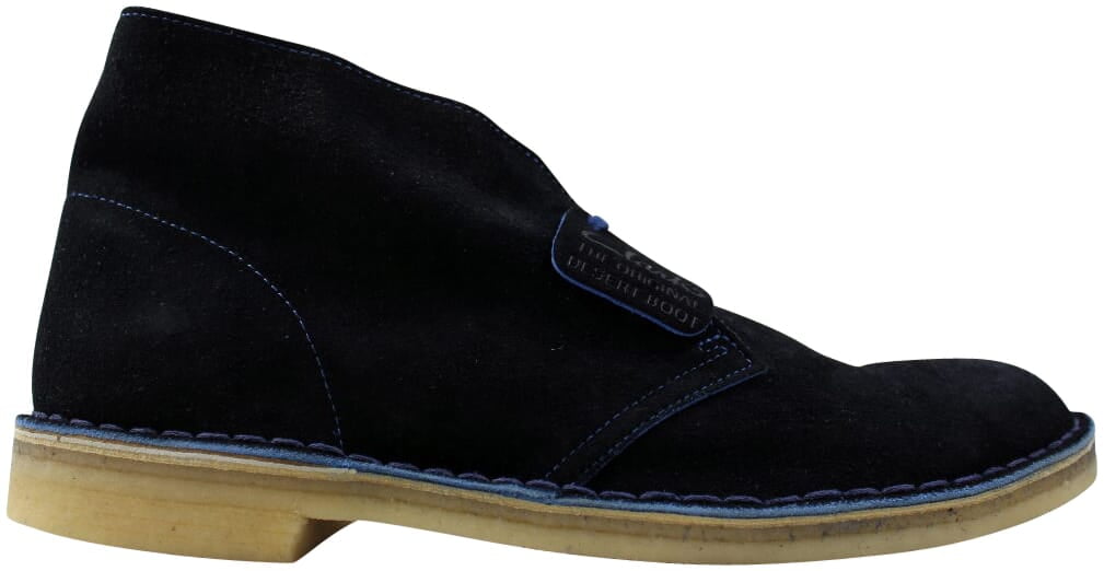 Clarks Originals Desert Boot Navy Suede Men's Shoes 62124 