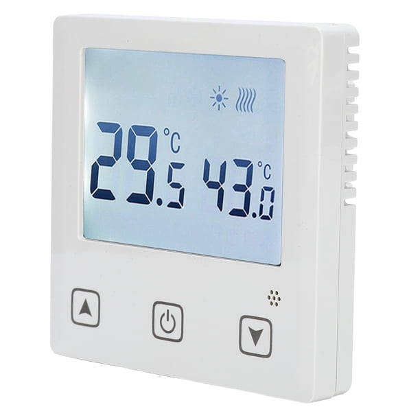 Floor Heating Thermostat,AC220V Thermostat Water Floor Thermostat ...