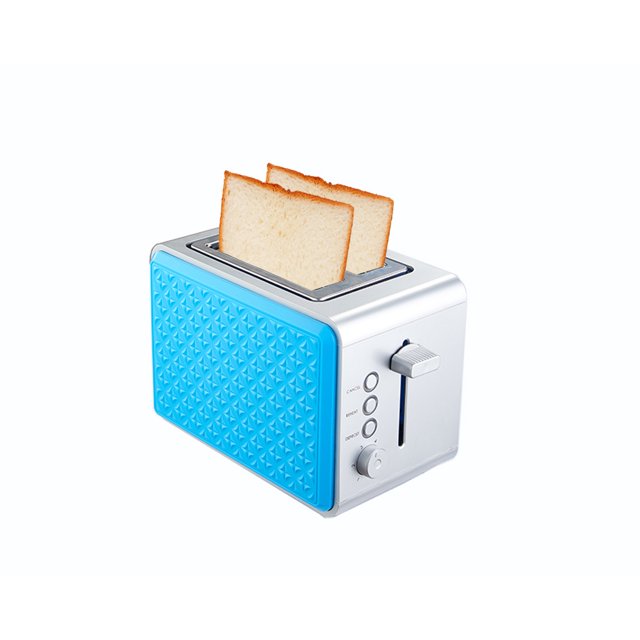 2 Slice Toaster ExtraWide Slot Toaster with 6 Shade Settings, Blue
